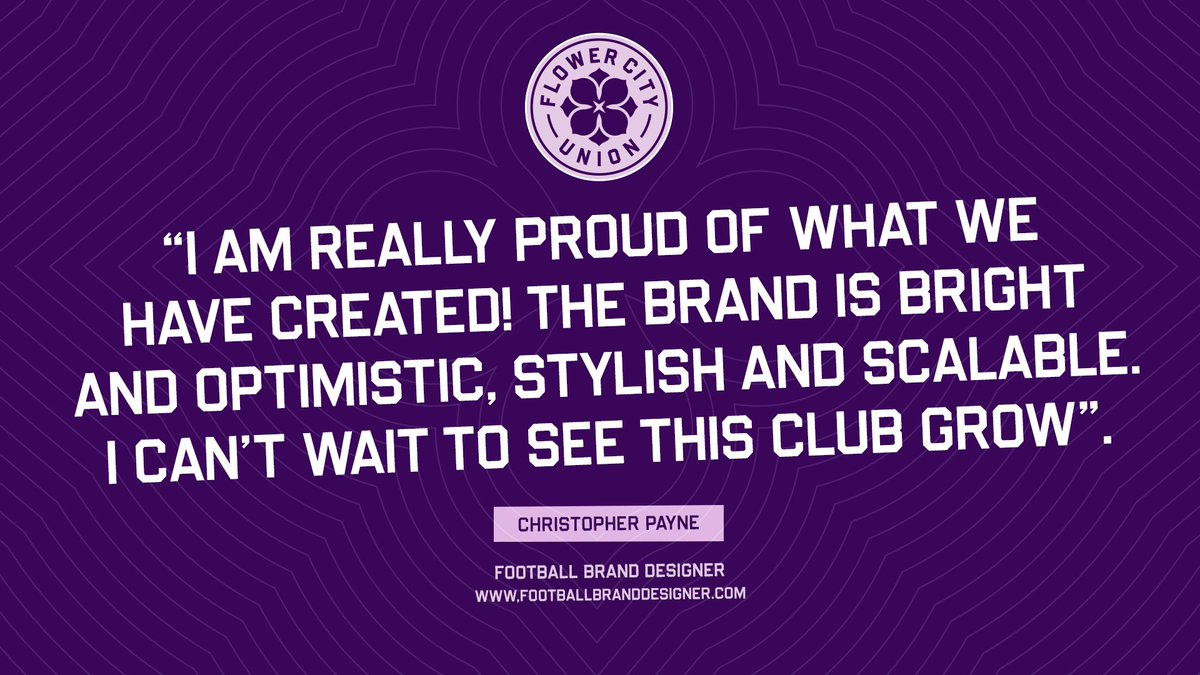 Flower City Union🏆 (@flowercityunion) on Twitter photo Thank you everyone for your support! 💜
We'd like to say a special thanks to <a href="/chrisypayne/">Chris Payne</a>, the talent behind our brand design. Chris has been an integral part of the team & made our community's vision come to life.
#FoundingFlowerCity | #BloominSZN | #RootedinRochester Thank you everyone for your support! 💜
We'd like to say a special thanks to <a href="/chrisypayne/">Chris Payne</a>, the talent behind our brand design. Chris has been an integral part of the team & made our community's vision come to life.
#FoundingFlowerCity | #BloominSZN | #RootedinRochester