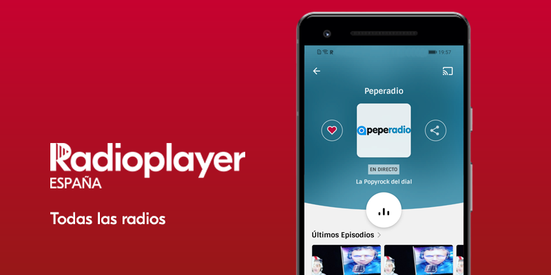 RadioplayerES's tweet image. 📢Estrenamos emisora! @Peperadio se une a Radioplayer para que disfrutes de la mejor música con la mayor calidad de audio, gratis, sin registro ni publicidad adicional.

Entra en radioplayerespaña.es y descarga nuestra app, añádela a favoritos y compártela.

Bienvenidos! 👏