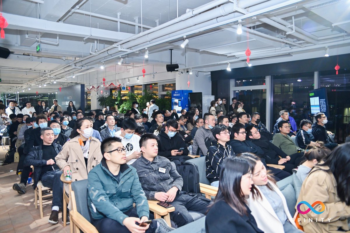 dfinity's tweet photo. Thank you to the developers and #InternetComputer enthusiasts who made it to the Hangzhou stop of our Mercury Genesis China Roadshow. 

Next stop: Chengdu. 🐉🇨🇳 https://t.co/c9ODLNbAC3