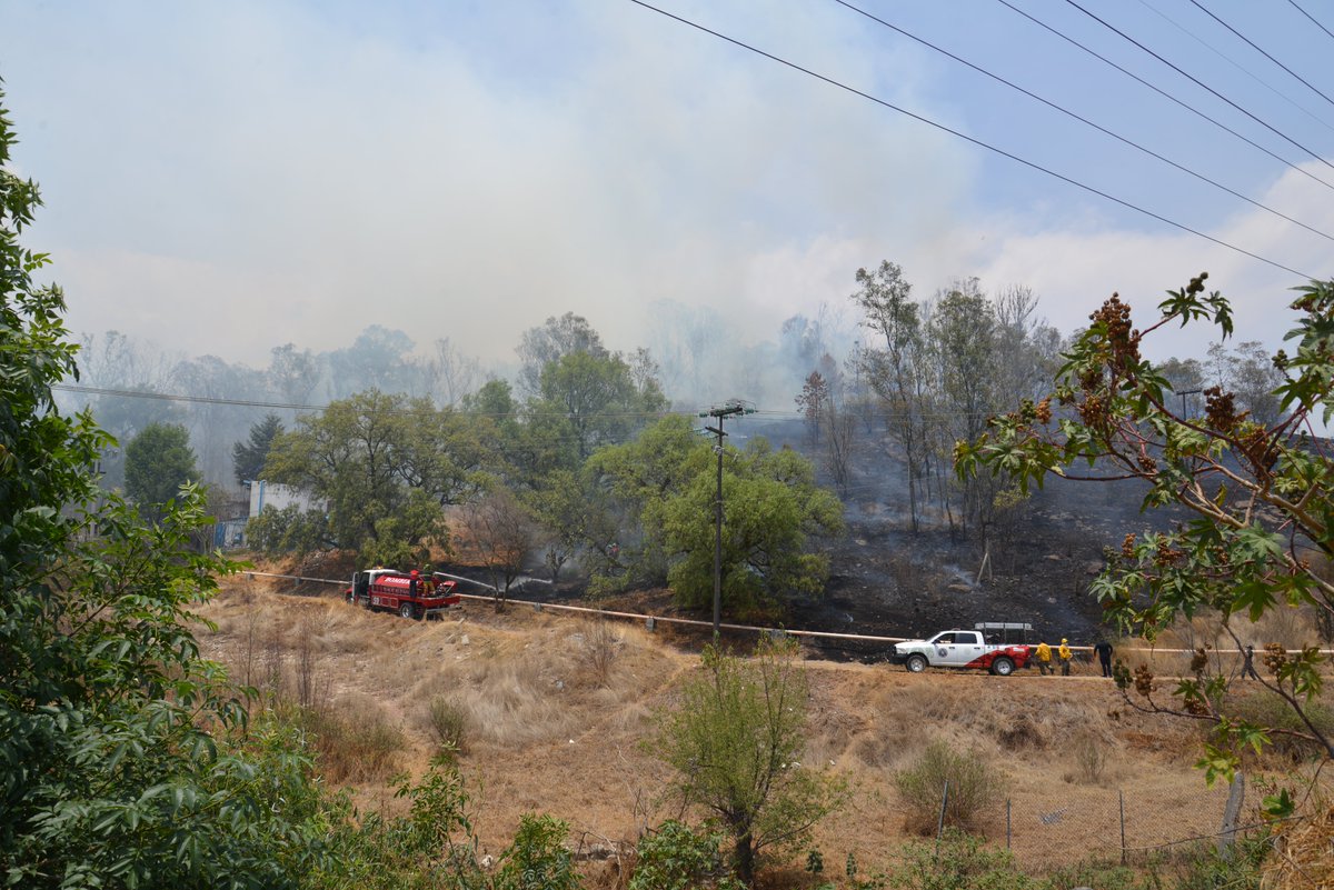 tvacatlan's tweet photo. Bomberos de Naucalpan trabajan en Cerro de Moctezuma por incendio forestal. @GobNau
@PoliciaNau @C5Edomex  @cuidanaucalpan @SoyNaucalpan #CerrodeMoctezum https://t.co/TFBjp9fmvI