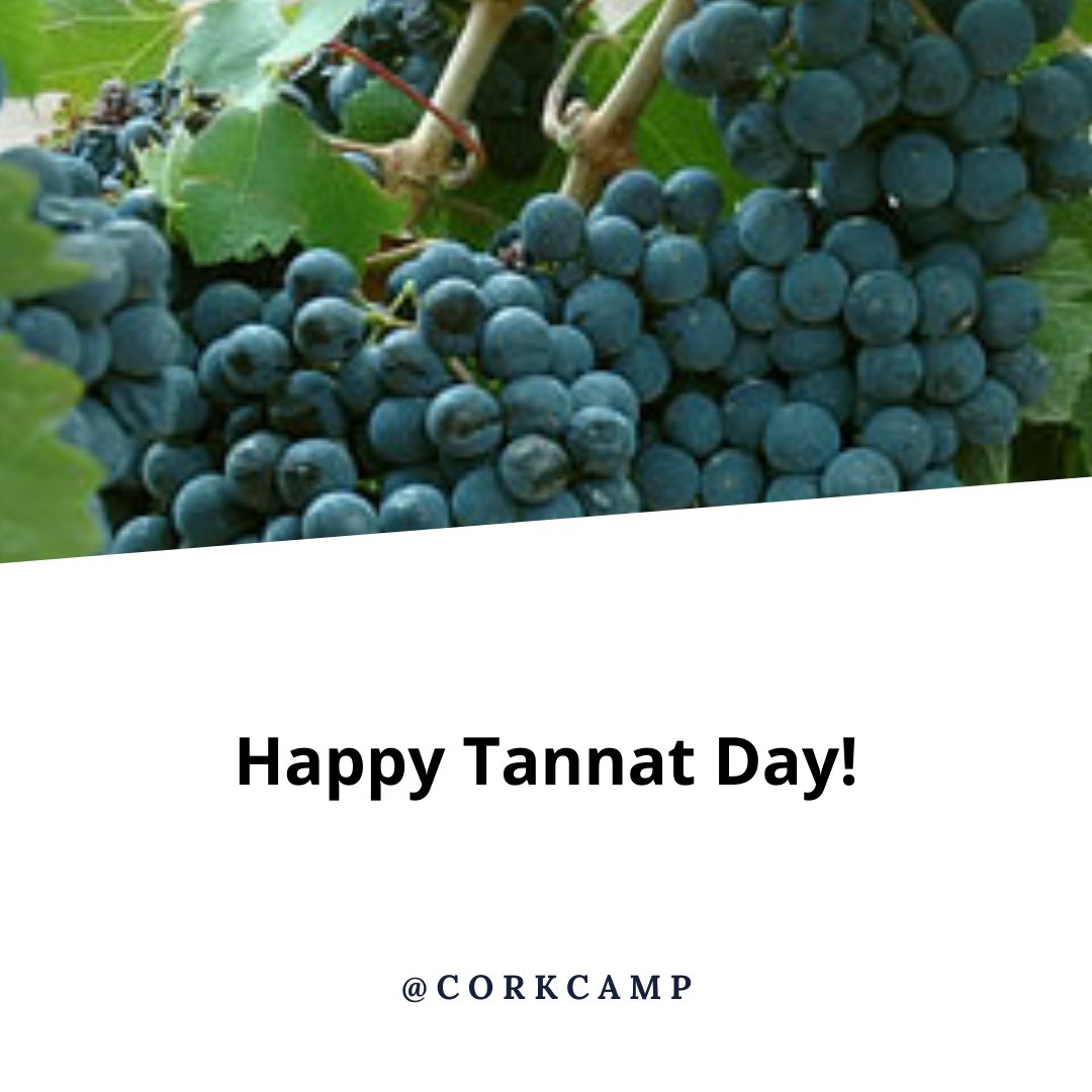 CorkCamp's tweet photo. Tannat is the national red grape variety of #Uruguay, accounting for approximately one third of all wine produced in that country. #TannatDay 
https://t.co/1t3Qz7xR9P https://t.co/axHoAWA42R