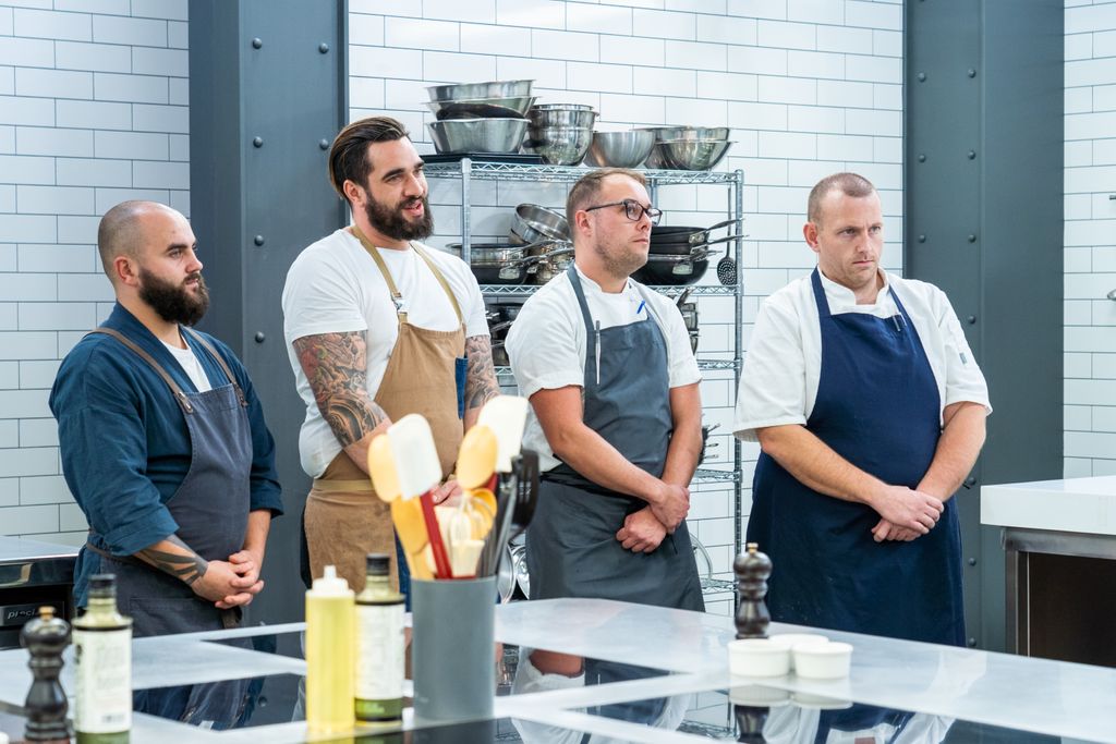 One chef has sadly had to leave but tune in tomorrow at 8pm @bbctwo to see which two go through to cook for the judges on Friday #greatbritishmenu