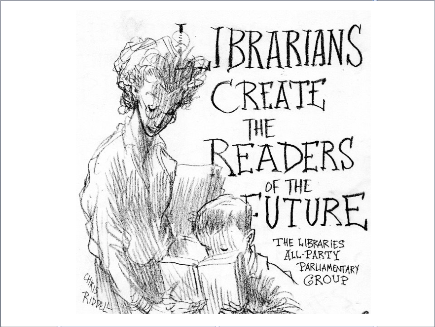 Everyone in the world of children's books is supporting <a href="/CressidaCowell/">Cressida Cowell</a>'s call on the government to invest in school libraries. Because we know, as <a href="/chrisriddell50/">chris riddell</a> once said, that LIBRARIANS CREATE THE READERS OF THE FUTURE! #lifechanginglibraries

booktrust.org.uk/news-and-featu…
