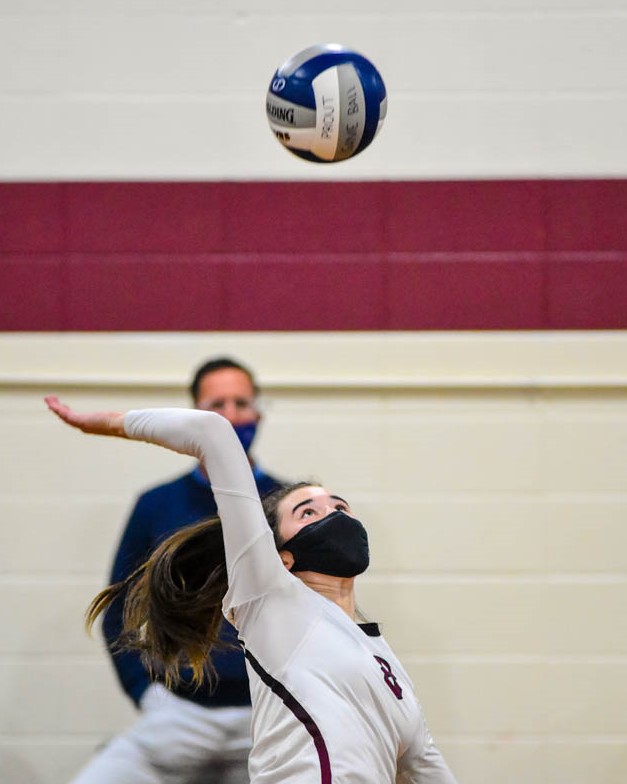 Proutschool's tweet photo. Ava Grace '24 plays volleyball for the Crusaders. She has stepped into a starting role as an underclassman and serves as a strong addition to Prout athletics. “Ava Grace has provided the volleyball team with a spark since the beginning of the season,” says Coach Bevilacqua. https://t.co/5PD9qTo2OZ
