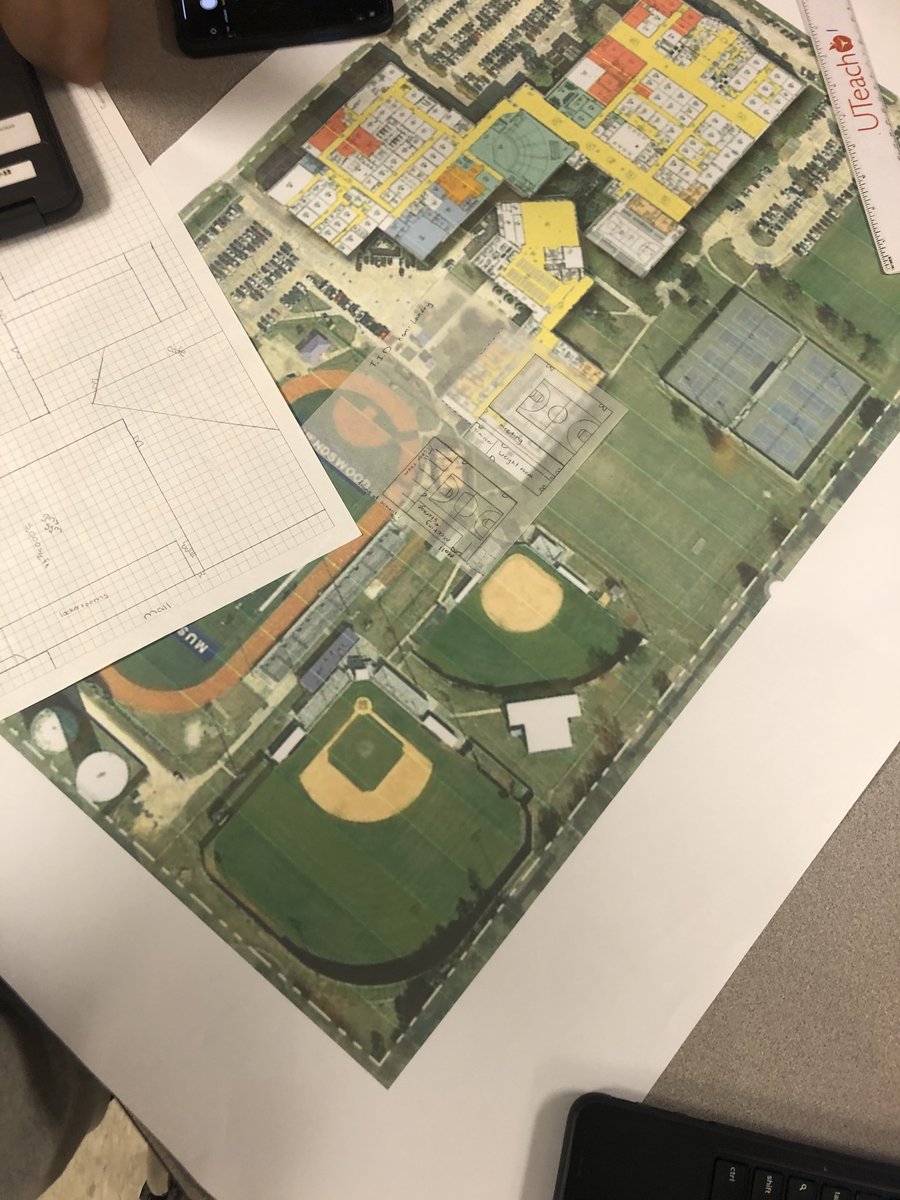 FHSMathlete's tweet photo. Building the School Part 2! 
Students have created floor plans and are ready for budgets 💙 https://t.co/bqKHtQ5eh5