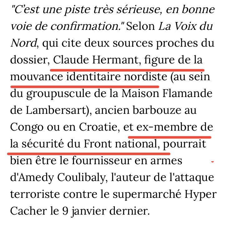 6) après ils vont pas aller jusqu’à armer ou aider des terroristes.