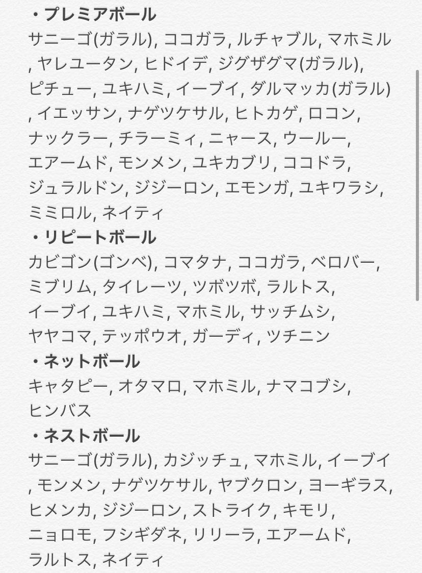 つっきー 一応ですが 夢特性ポケモンの画像を記載しておきます ショップボールと希少ボールと画像を分けております ポケモン剣盾 ポケモン交換 ポケモン剣盾交換 ポケモン交換剣盾 ポケモン好きと繋がりたい T Co Fcunvn7kfq Twitter