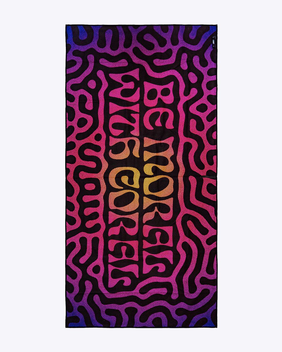 Introducing this magnificent design to our beach towel series. Diploria aka Brain Coral, is a reef building coral that has been carved deeply into Maldives history. 
.
.
#amaldivianstory #weartoddy #toddytowels #beachtowel #localproduct #supportlocalartists