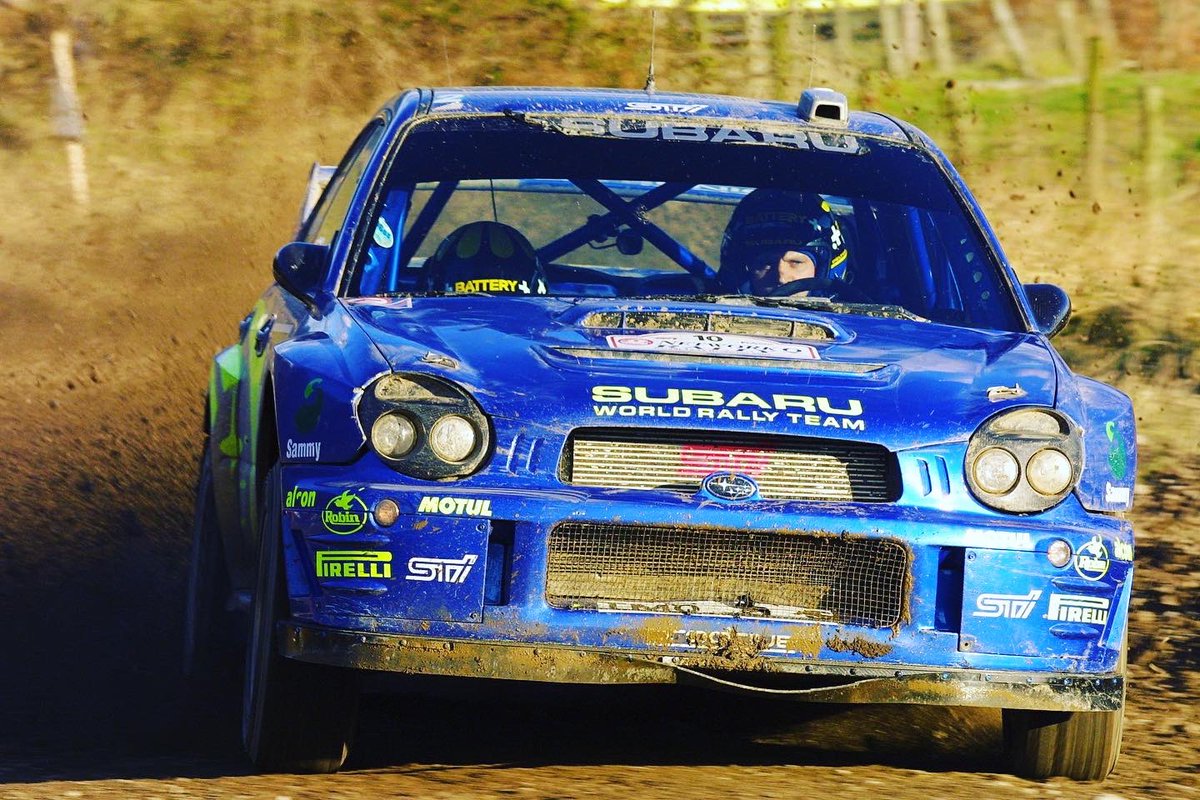 RallyGallery's tweet photo. RallyGallery Archive - final post on the Network Q Rally 2002. Final day, Sunday afternoon. McRae, Makinen and look at a very young @JariMattiWRC in a Mitsubishi Lancer getting experience on the world stage! #rally #networkq #wrc #mitsubishi #lancer #subaru #impreza #ford #focus https://t.co/7BeLSUDkWW