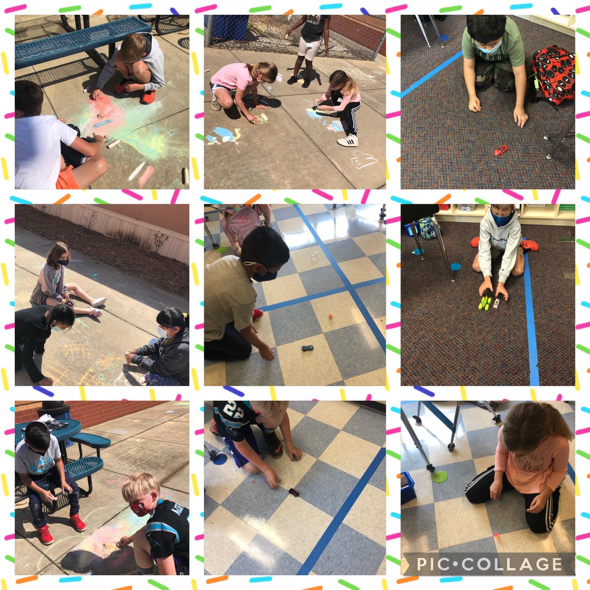 Darcangelo_WHES's tweet photo. You know it’s a good day when your teacher wants you to play with cars, bouncy balls, and chalk! #frictioniseverywhere #groWHere 💙🐾💙🐾 https://t.co/ORrkcj8jDt