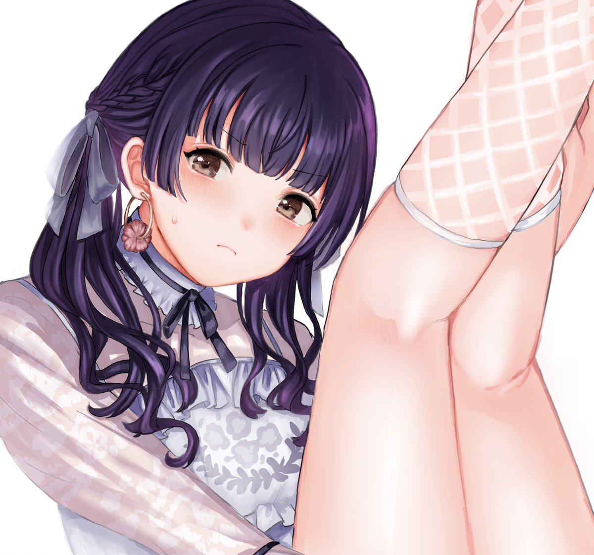 進捗。ふゆ描いてます。 