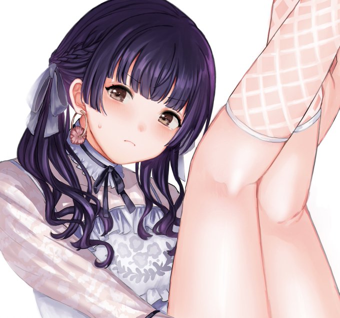 進捗。ふゆ描いてます。 