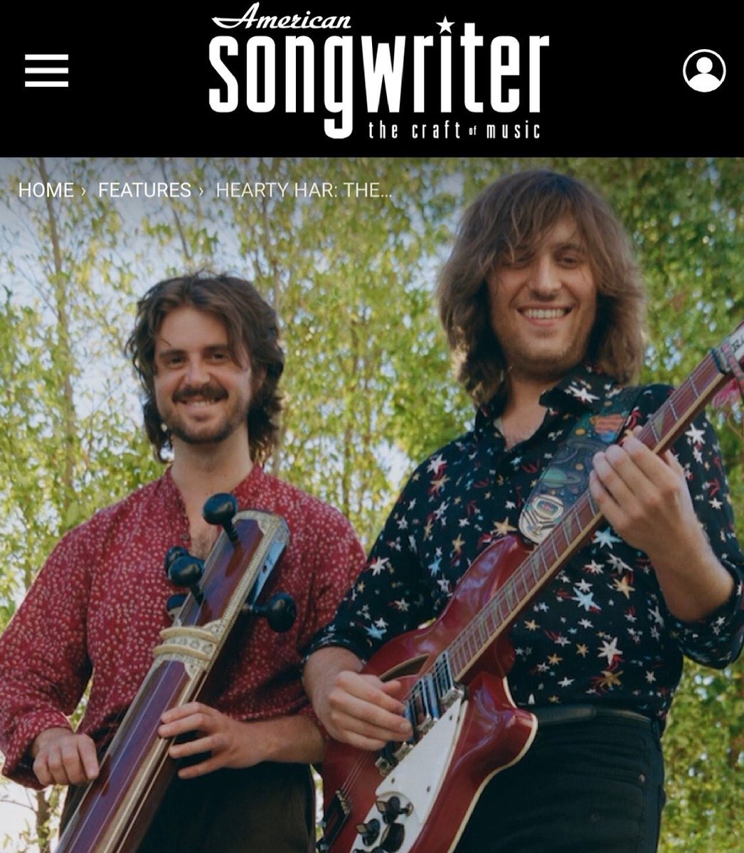 What an honor to be featured in <a href="/AmerSongwriter/">American Songwriter</a>! Make sure to read the full article here: bit.ly/ASWHeartyHar