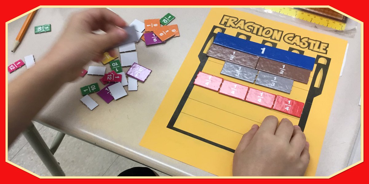 We are excited to be starting fractions and already discovered so many cool things using our manipulatives! ⁦<a href="/FlemRarSchools/">FlemRarSchools</a>⁩ ⁦<a href="/CopperHillES/">Copper Hill</a>⁩