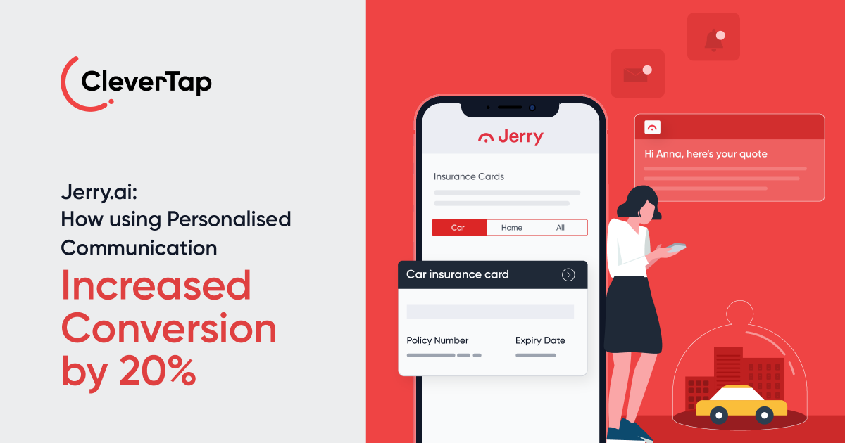 CleverTap's tweet photo. Apps have become the "channel of choice" for consumers, especially when it comes to Fintech. Learn about how Jerry(dot)ai leveraged their app as a unique channel to increase conversions: https://t.co/grXnSx5KtP
#CleverTap #CTBlogs #FinTech #MobileMarketing #GrowthMarketing https://t.co/KmZ7dkMTd1
