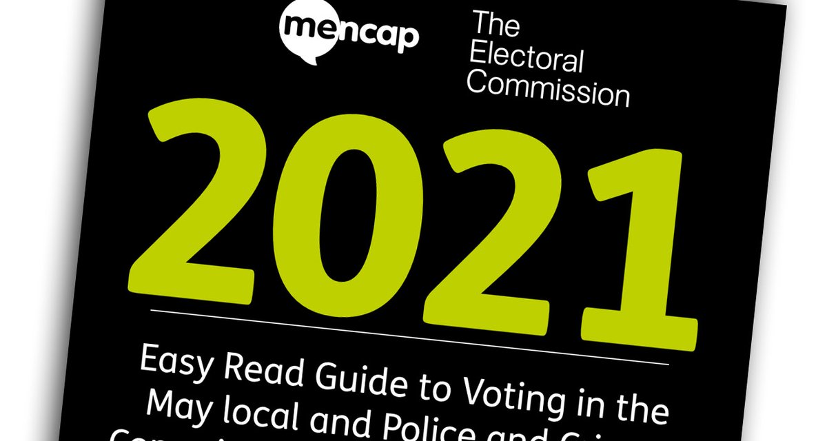 Elections are happening on May 6. 🚨

If you live in England, you could be voting 🗳 for:

✔️ your local councillors 👩‍💼
✔️ your police and crime commissioner 👮‍♂️

For information about this election, registering 📋 and voting 🙋‍♂️ see our #EasyRead 📰: bit.ly/Local-and-PCC-… 👈