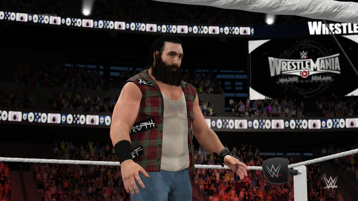 floydbanks2k26's tweet photo. 4 men step up for the #JohnCena #USTitle #OpenChallenge in a #LadderMatch at #Wrestlemania to oppose #USChampion. #SethRollins, #DeanAmbrose, #KevinOwens, & #LukeHarper enters the match. Who's the last man?
#XboxOne #XboxShare #PPVTrend #WWE2K16
#UniverseMode https://t.co/QlqDwhDDru