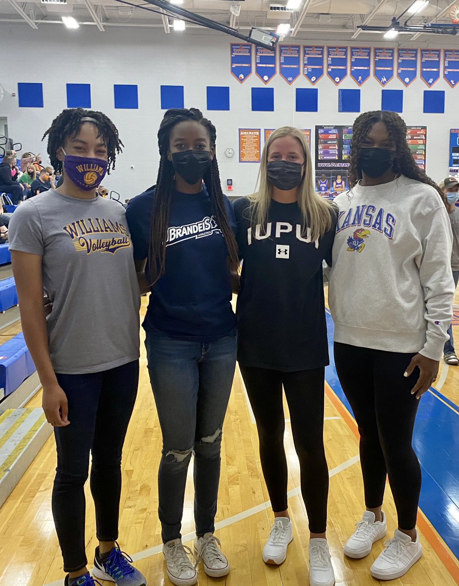 Orangevball's tweet photo. Congratulations to these amazing athletes and thank you for everything you have done for Orange Volleyball!!!! https://t.co/r0BuzWIcM5