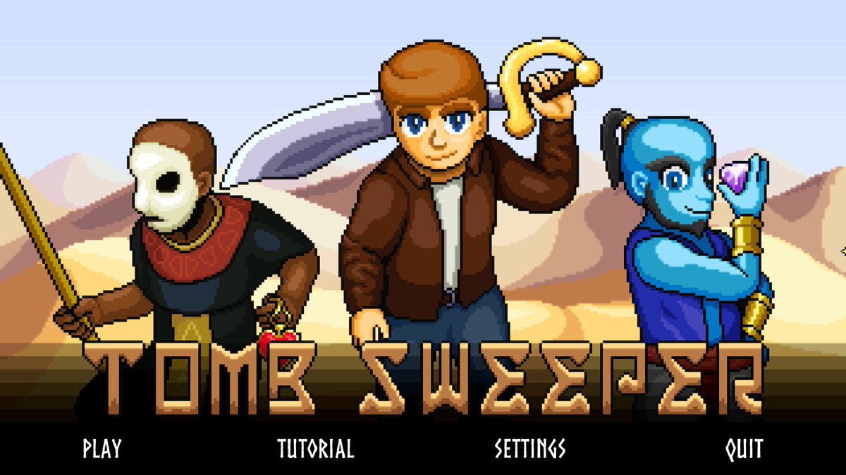 Almost ready to release the Demo, just polishing a few things up, we're excited to get some feedback and improve the game.

#indiedev #indiegame #pixelart
