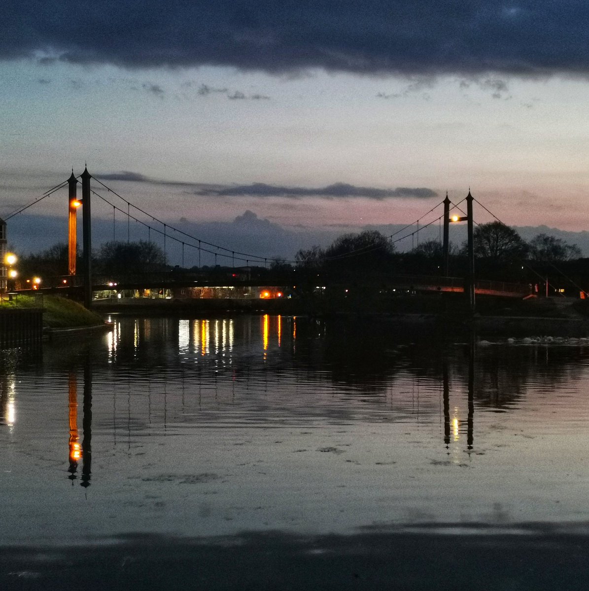 Magical #RiverExe on the Quay at dusk #Exeter