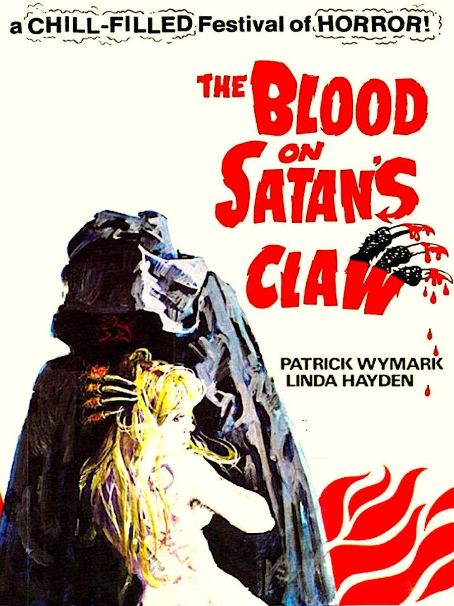 CreatingCannon's tweet photo. On this day in Cannon Film History!

“The Blood on Satan's Claw” was released on April 14, 1971 in New York City!

Nicholas, one of Creating Cannon’s hosts, owns 2 copies of this movie! 

This was one of Patrick Wymark’s last performances, and he died before it’s release. https://t.co/u5hCzP5gUu