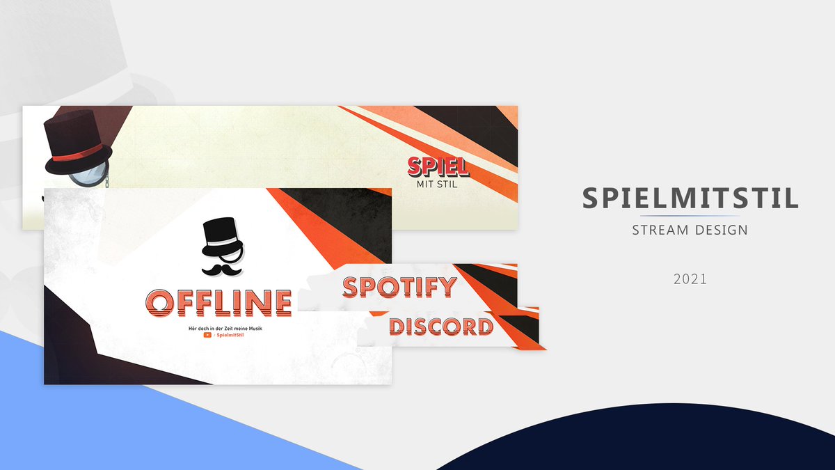 Stream Design \\ <a href="/Spiel_mit_Stil/">SpielmitStil</a>

The complete Design: 
behance.net/gallery/943193…

Likes and Retweets are appreciated! <3