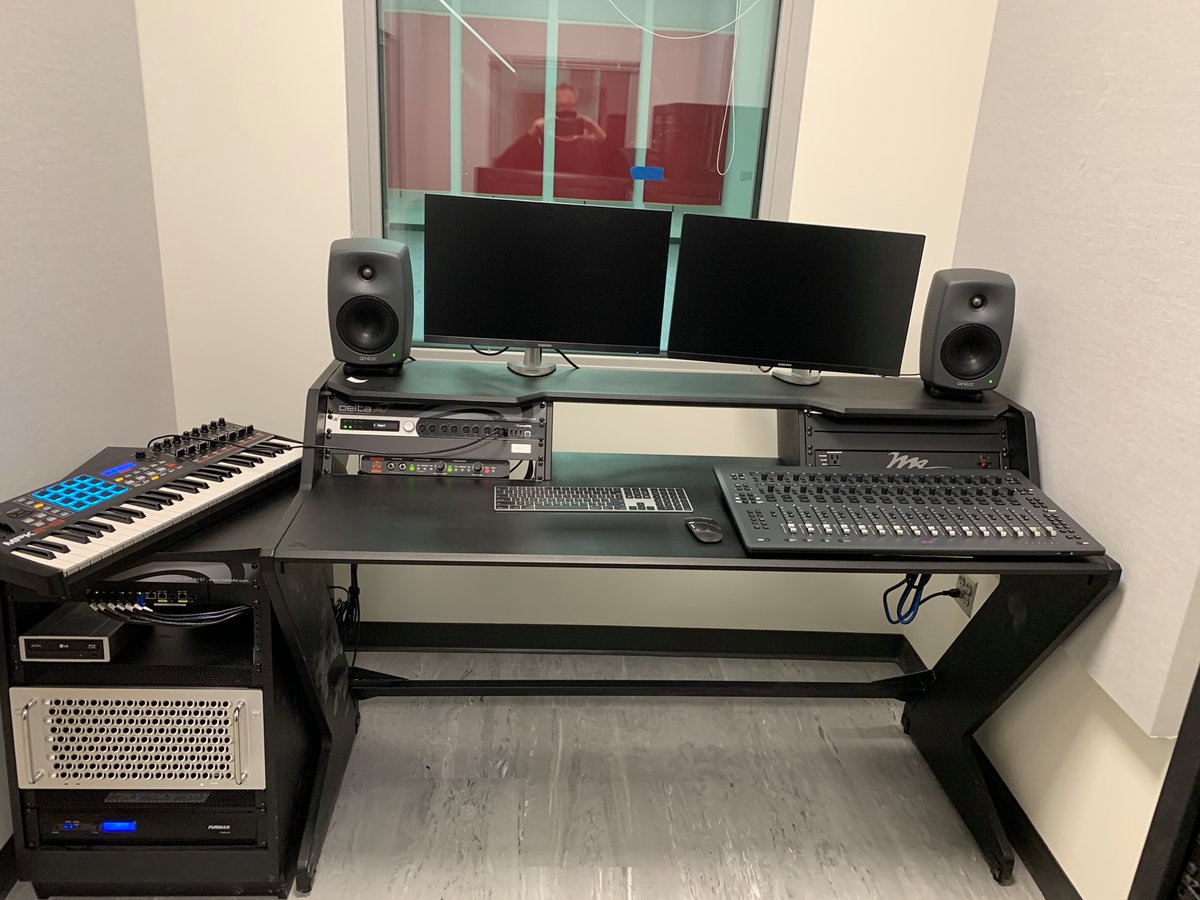bsd_arts's tweet photo. Meanwhile at the new ACMA building on Center street, a state of the art recording studio is being installed in the Music department. This is going to be an amazing facility and we are excited for students utilize it starting in the 2021-22 school year. #ACMAzing, #bsdarts https://t.co/dDJEWAhMc6