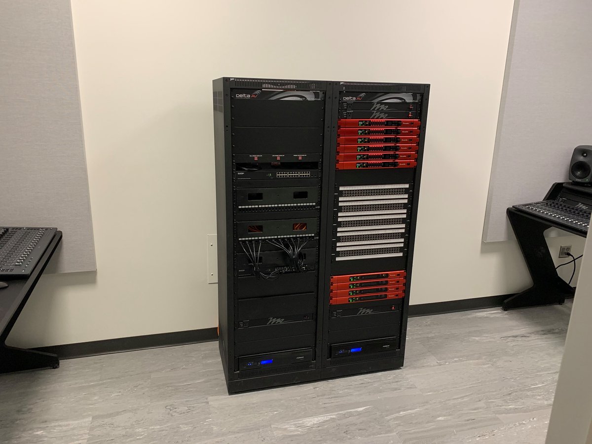bsd_arts's tweet photo. Meanwhile at the new ACMA building on Center street, a state of the art recording studio is being installed in the Music department. This is going to be an amazing facility and we are excited for students utilize it starting in the 2021-22 school year. #ACMAzing, #bsdarts https://t.co/dDJEWAhMc6