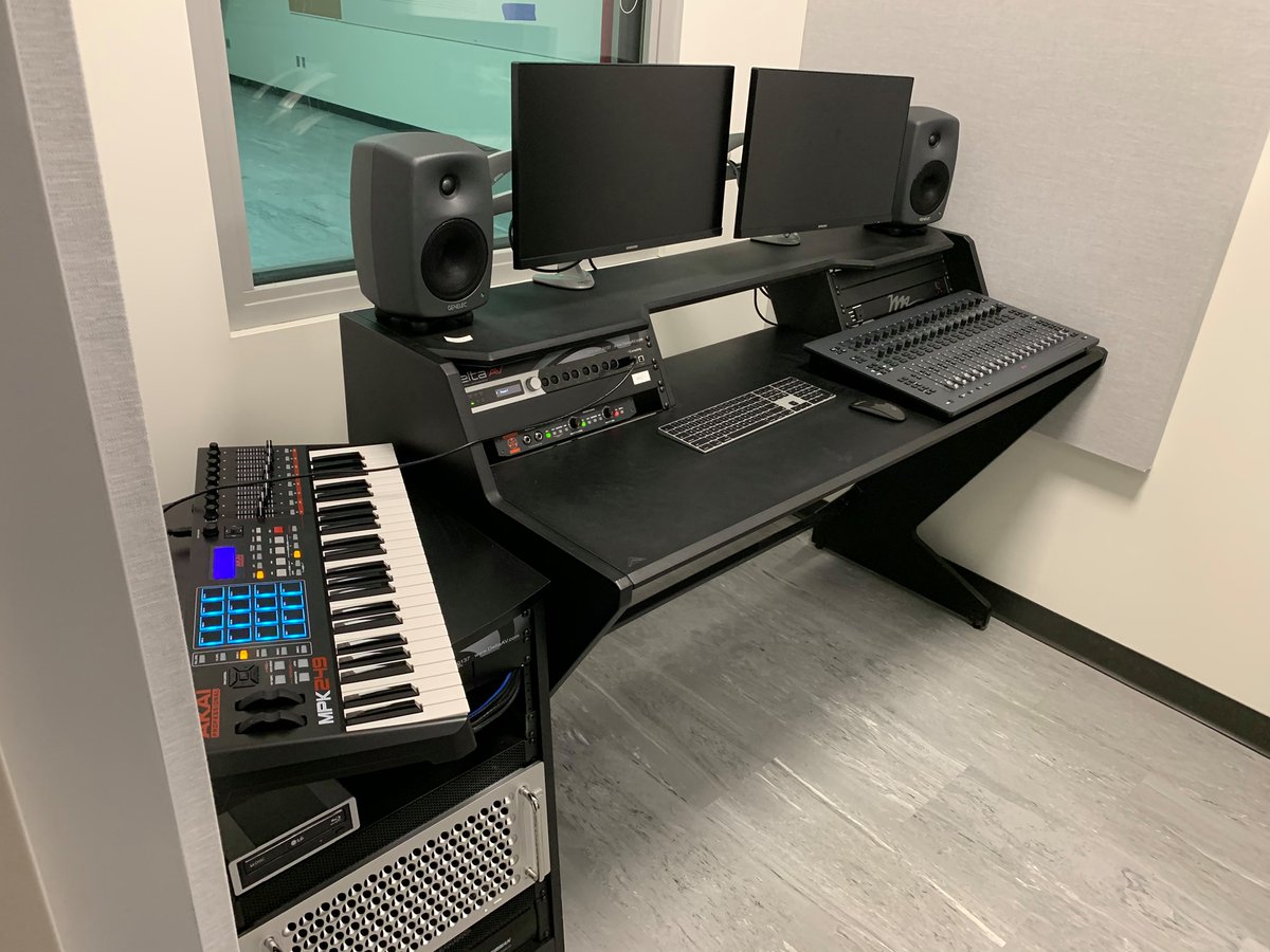 bsd_arts's tweet photo. Meanwhile at the new ACMA building on Center street, a state of the art recording studio is being installed in the Music department. This is going to be an amazing facility and we are excited for students utilize it starting in the 2021-22 school year. #ACMAzing, #bsdarts https://t.co/dDJEWAhMc6