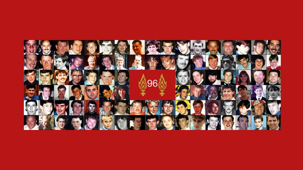 32 years ago today, 96 children, women and men lost their lives at Hillsborough. Our thoughts, as always, are with all those affected by the tragedy at Hillsborough and the 96 fans who will never be forgotten. You'll Never Walk Alone.
