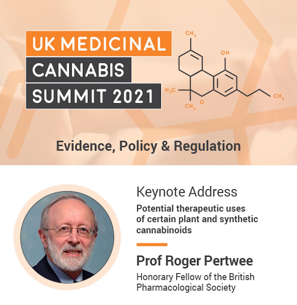 mca__uk's tweet image. 2-225pm | Keynote Address:
Prof Roger Pertwee, Honorary Fellow of the British Pharmacological Society

Lecture: Potential therapeutic uses of certain plant &amp;amp; synthetic cannabinoids revealed by their pharmacological properties’

@BritPharmSoc
@aberdeenuni

#cmcsummit