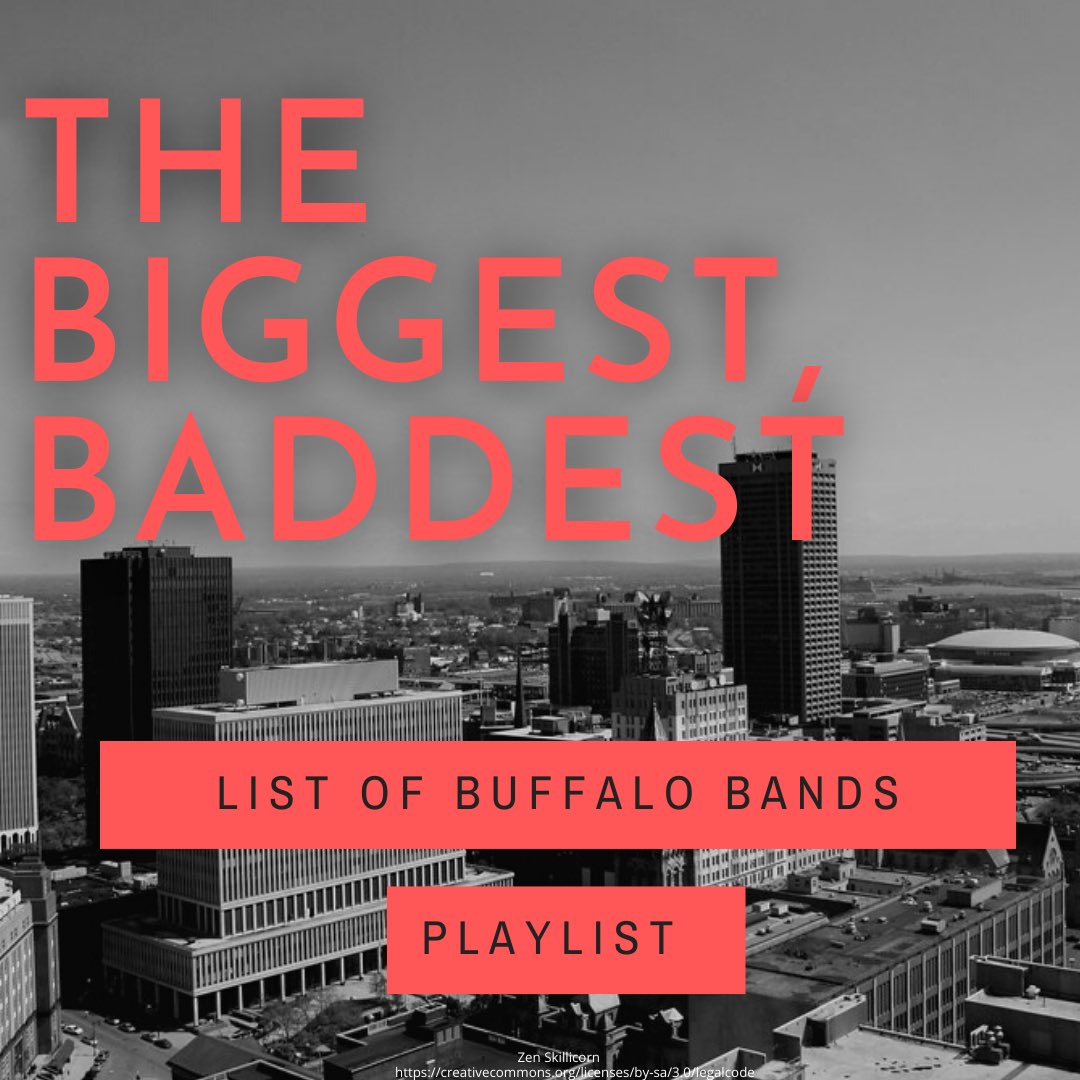 My playlist is so big that when it got in the scale, the scale said, “I need your weight, not your phone number.”
Featuring New Additions: @vertigofreeway_offical Urban Planning @trickroomband 
Link below!
-
spot.fi/3dgiadO
-
#westernny #westernnewyork #music #Playlist