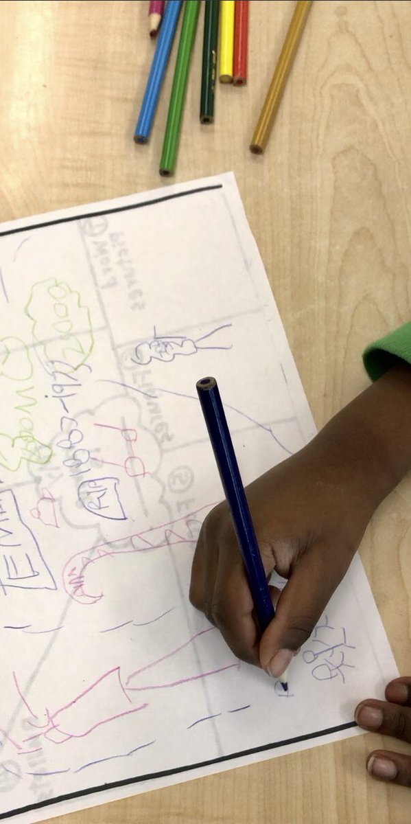 TannyMcG's tweet image. Spending time with 1st grade sketchnoters in the classroom of @KathyHaught3. A highlight of the day! Creative &amp;amp; brave kids. Love those @WTBobcats! #WClearns #WCconnects #LoveWC #InkAndIdeas