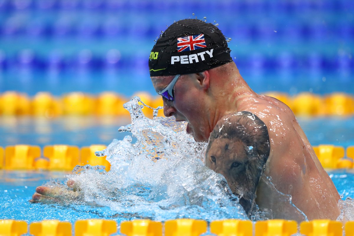 Usain Bolt owns seven of the all-time top 20 times for 100m.

<a href="/adam_peaty/">Adam Peaty OBE</a> owns all 20 of the all-time top 20 recorded times for 100m breaststroke. 

🐐