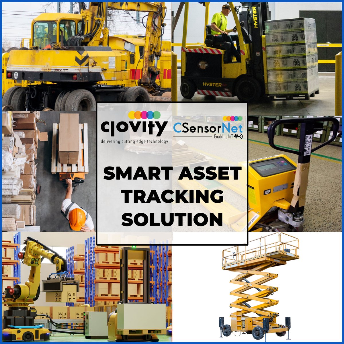 ClovityInc's tweet photo. @ClovityInc announces an advanced solution set of #AssetTracking and #preventativemaintenance capabilities powered by its #AI & #ML #CSensorNet #IoT platform
Our PR: https://t.co/Af1z9QE8Zh
Our New Asset Tracking site: https://t.co/qQltsymcEF
#pressrelease #IoTaaS #CSensorNet https://t.co/bx73rdJqJN