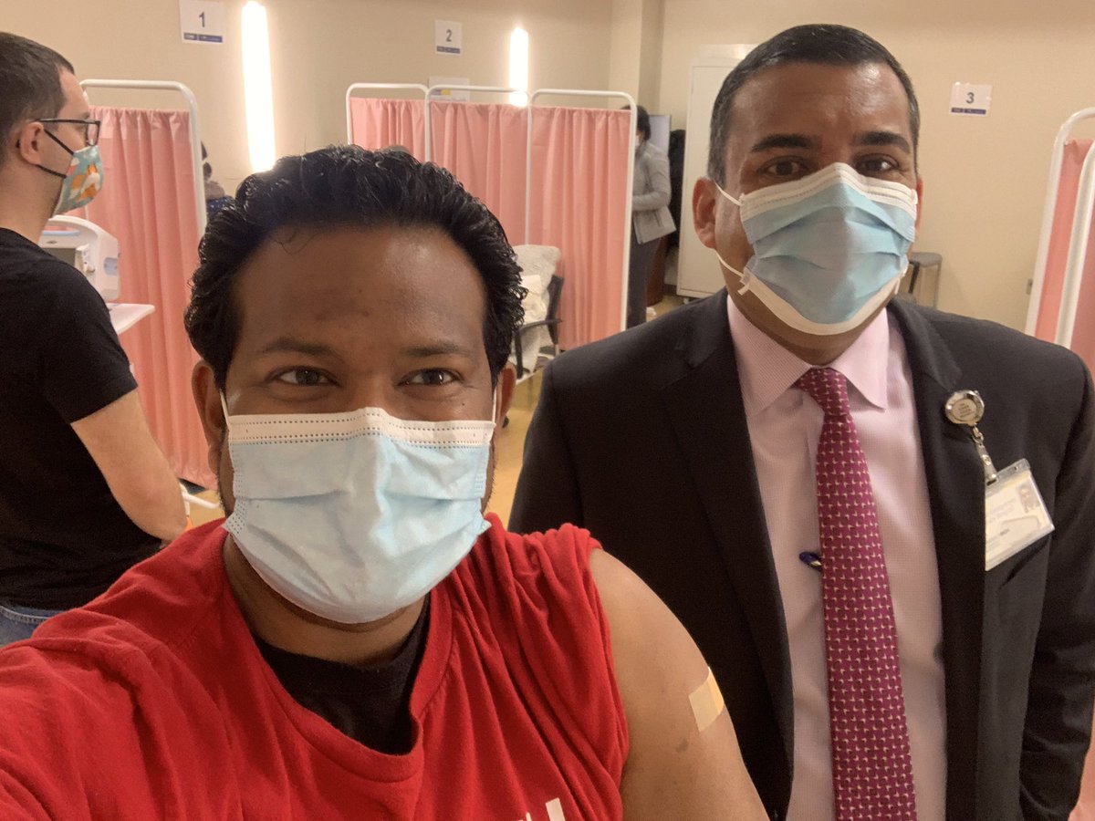 KishanForDC's tweet photo. #VACCINATED - BEST BIRTHDAY PRESENT: Got both shots from wonderful Nurse Josephine just 1 block from our house! Thanks to her, Brinder Singh, and the whole team at Georgetown Hospital @MedStarGUH #GetVaccinated #GetCovered @DCHealthLink #dchealthlink https://t.co/uFzlDeLGLV