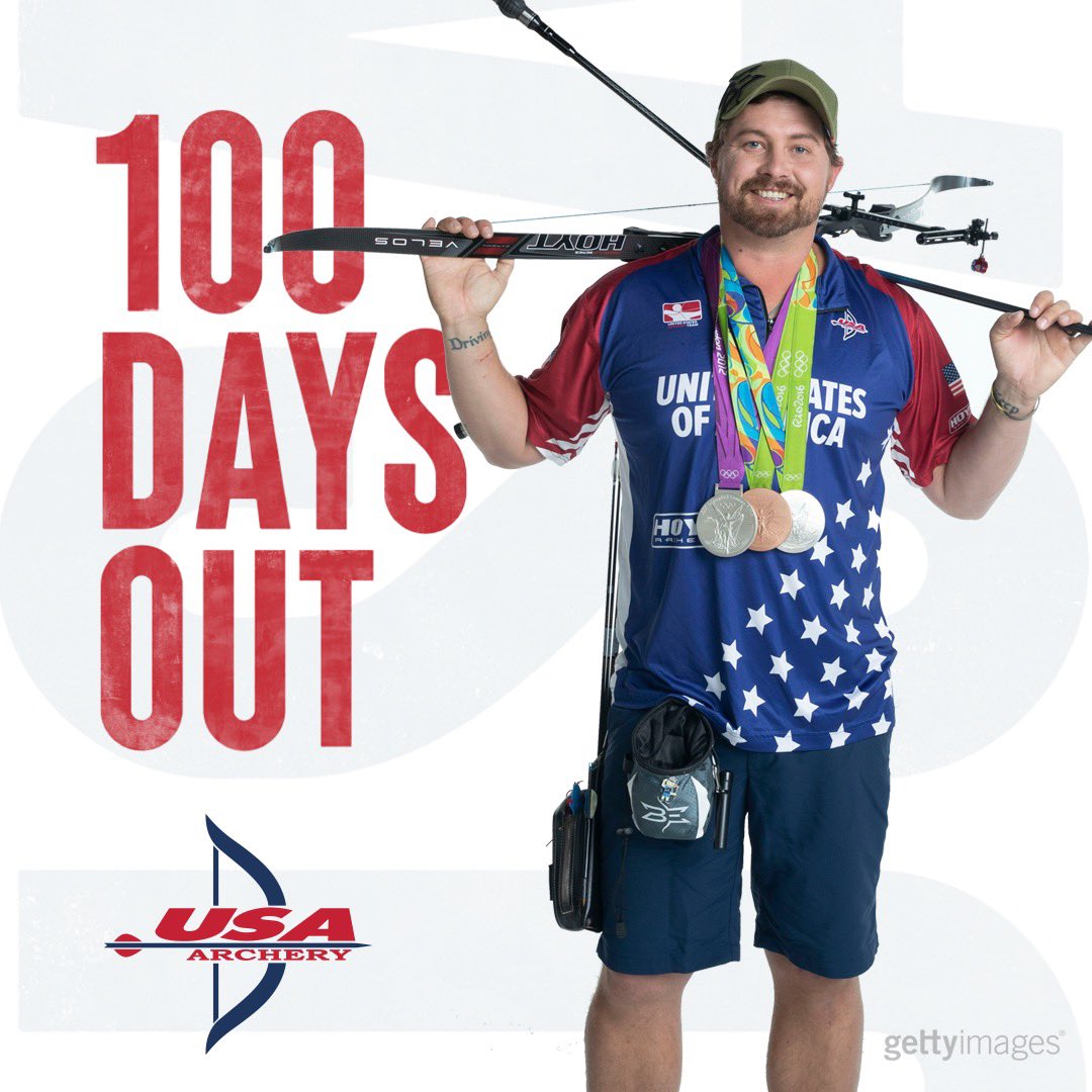 T-100 days. The countdown to the #TokyoOlympics continues. #WeAreTeamUSA