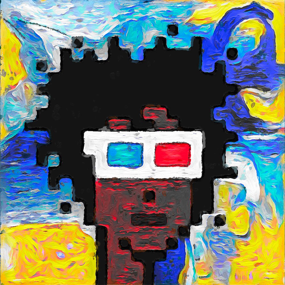 Crypto Van Gogh Punks tweet media