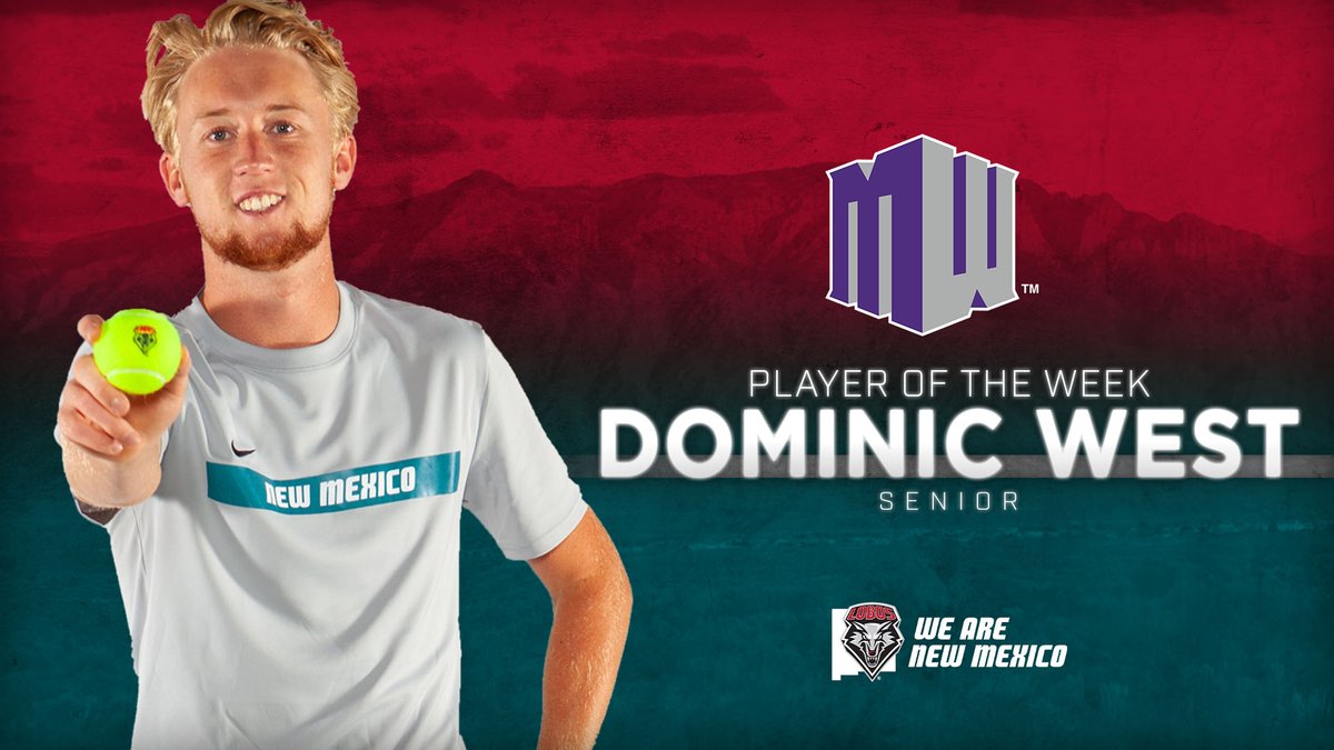 Congrats to Dominic West! His third career Player of the Week honor and back-to-back for the Lobos!!! #GoLobos 

golobos.com/news/2021/04/1…