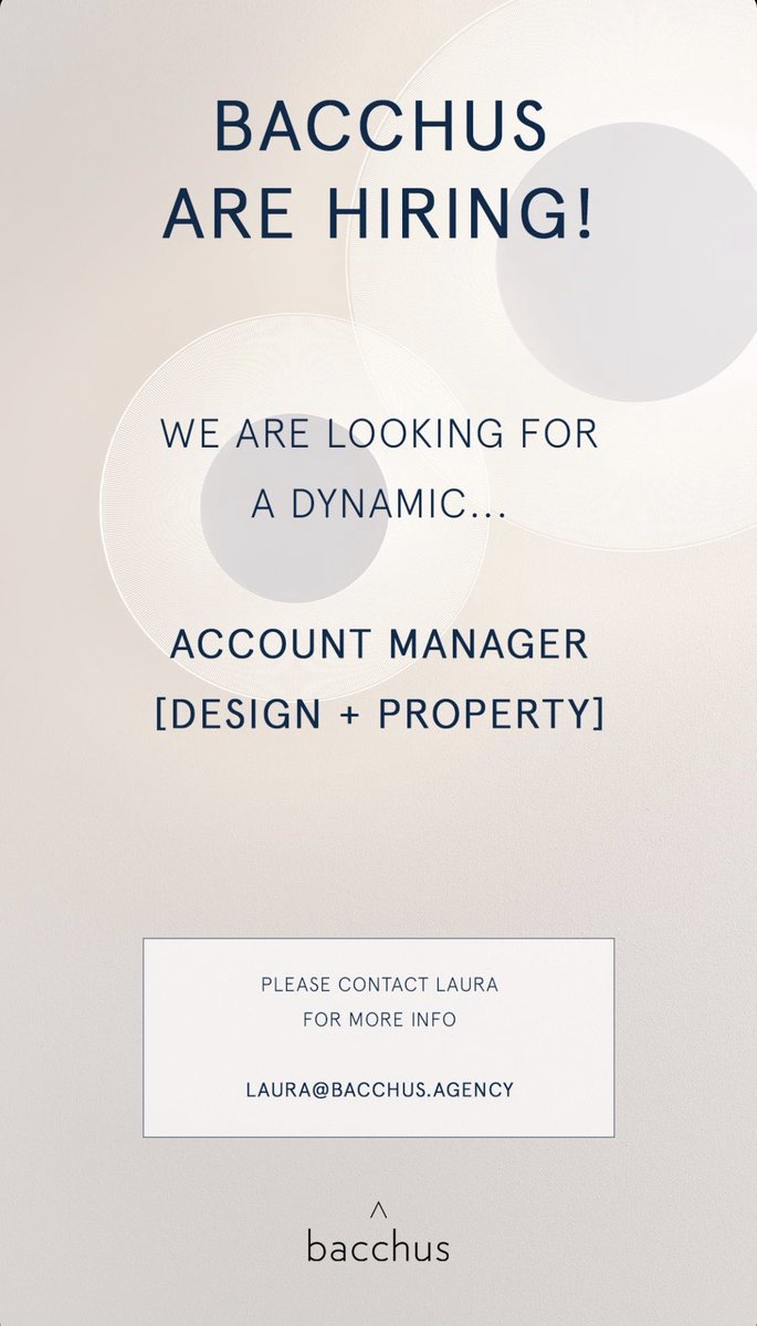sarahmayward's tweet photo. Hiring for a PR account manager on my team - if you’re passionate about design or know someone who is, get in touch https://t.co/sqcXne9aGK