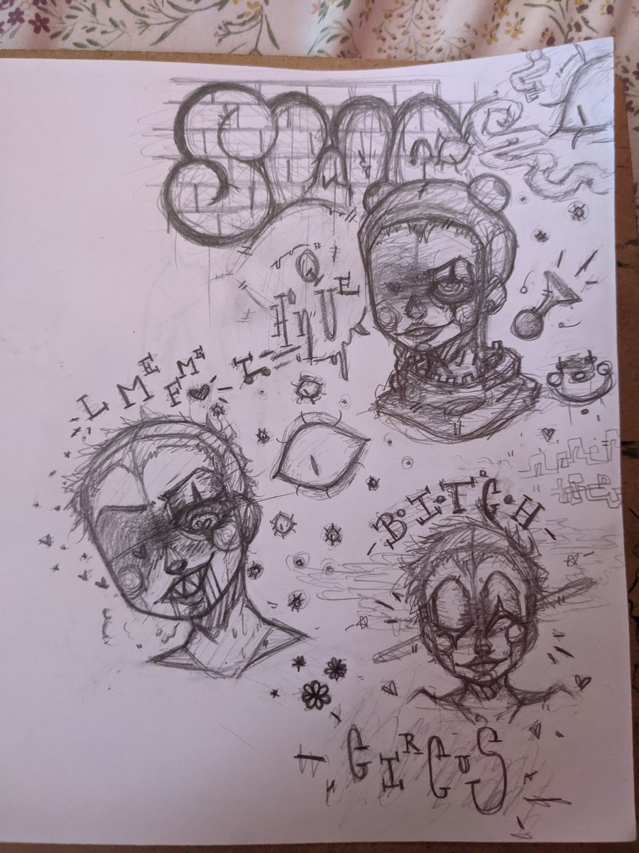 dootledood's tweet photo. At a friend's house, and he's passed the fuck out so all I have is ✨ paper ✨.
#art #ArtistOnTwitter #SelfLoveRoutine #traditionalart https://t.co/WbwRASLqmP