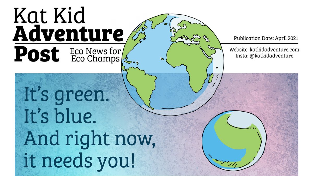 .@katkidadventure has launched the very first eco magazine for kids packed with info to open the eyes and broaden the minds of kids and parents alike!

The digital copy is FREE! bit.ly/katkid
#Everydayisearthday #KatKidAdventure