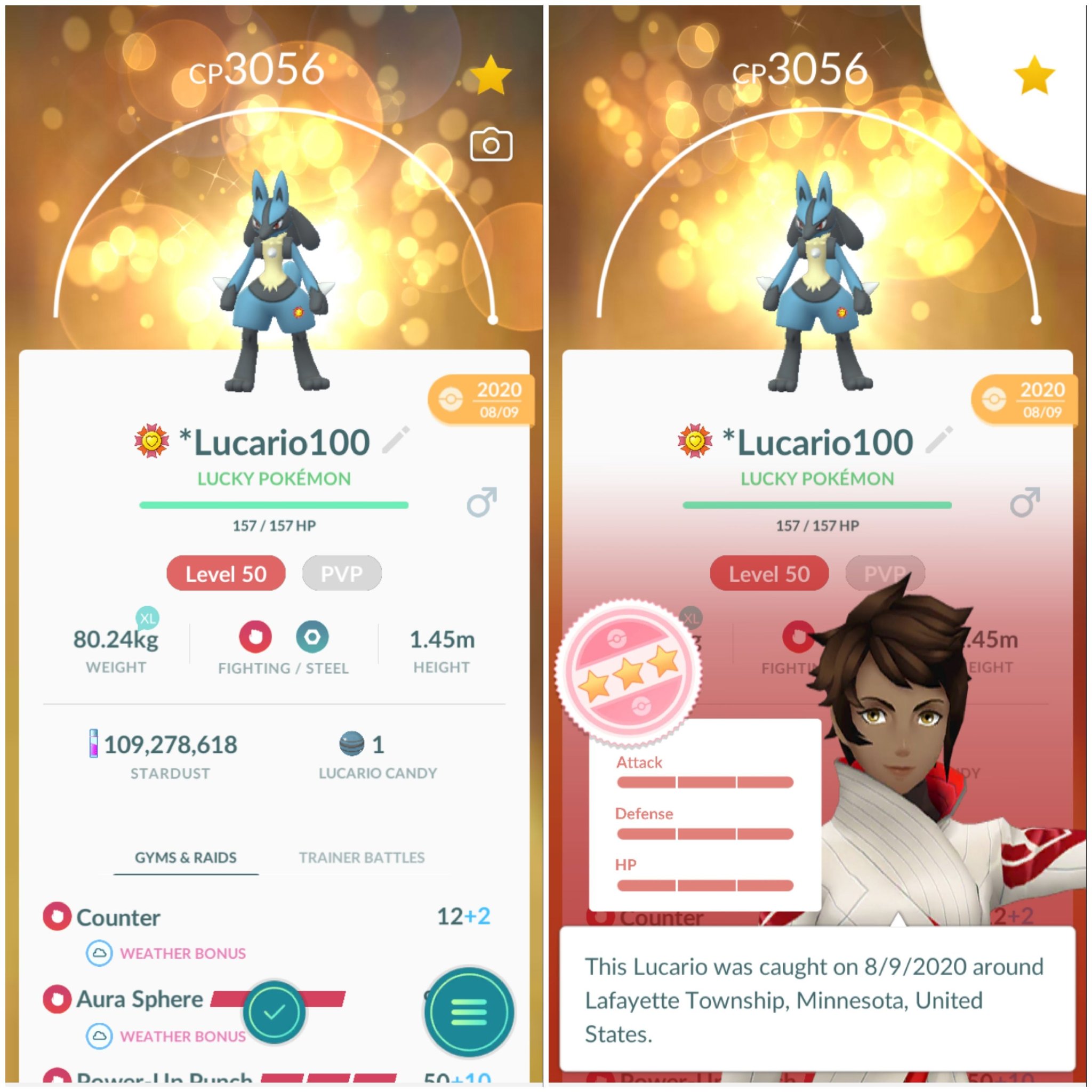 Level 50 shiny pokemon go accounts Lucario and shiny mew for sale.  Interested PM : r/PokemonGoTrade