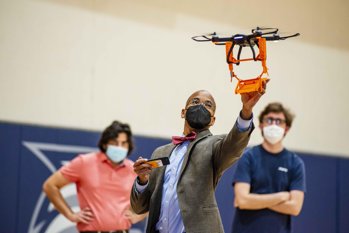 Happening virtually at 1 p.m. this Saturday, April 17, the 2021 Engineering Design Challenge will include presentations of 3D-printed, drone-based excavation tools designed by local high school students. Read about this year’s competition at 🔗 news.georgiasouthern.edu/2021/04/14/geo…