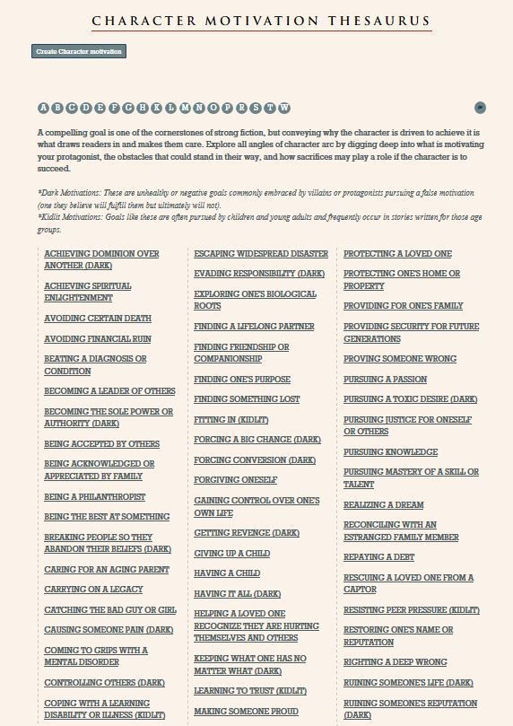 AngelaAckerman's tweet photo. What is your character's motivation in the story--do they want to find true love, make up for a past mistake, save the world, or something else? 

Here's a list of the most common goals in fiction and film + how to write about them: https://t.co/X0dUn99AhR #writing #amwriting https://t.co/OlCks5lOaS