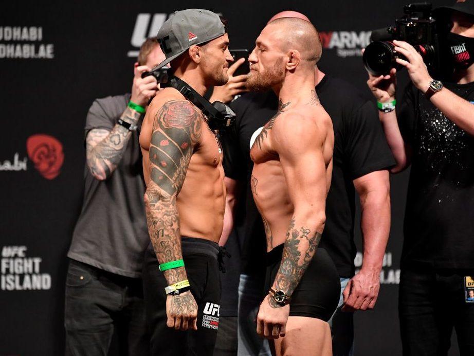 UFC 264 Conor McGregor Dustin Poirier official, capacity crowd expected UFC264