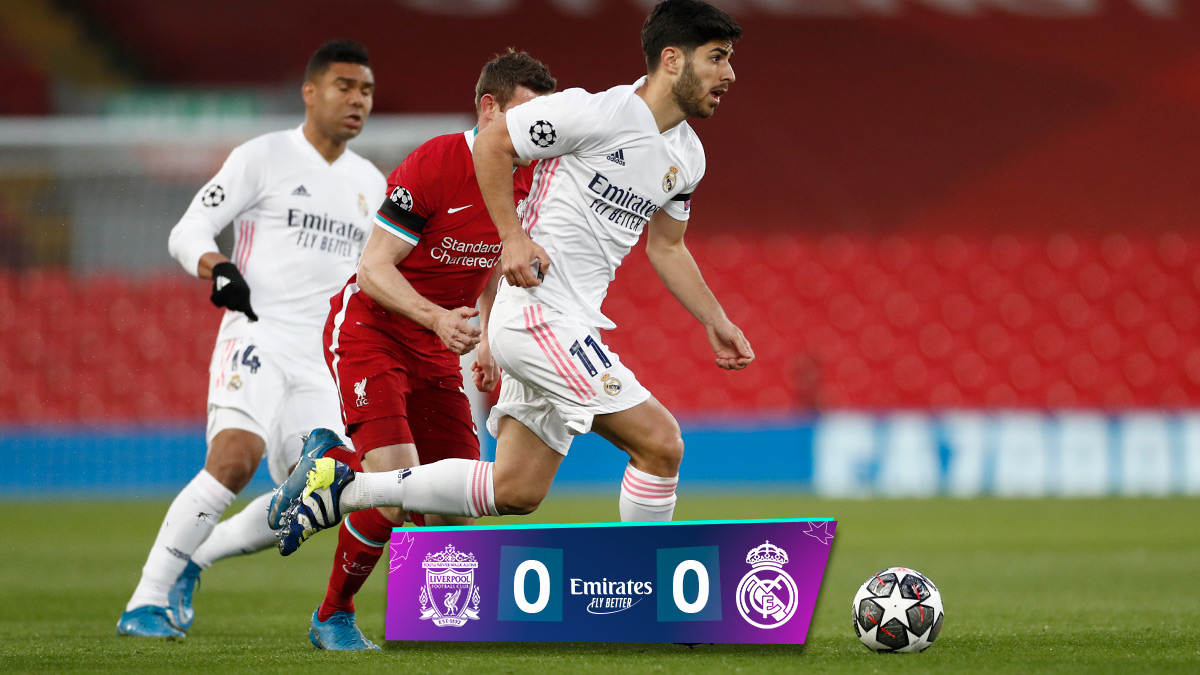 🏁 FP: <a href="/LFC/">Liverpool FC</a> 0-0 <a href="/realmadrid/">Real Madrid C.F.</a> (res. total: 1-3)
#Emirates | #UCL