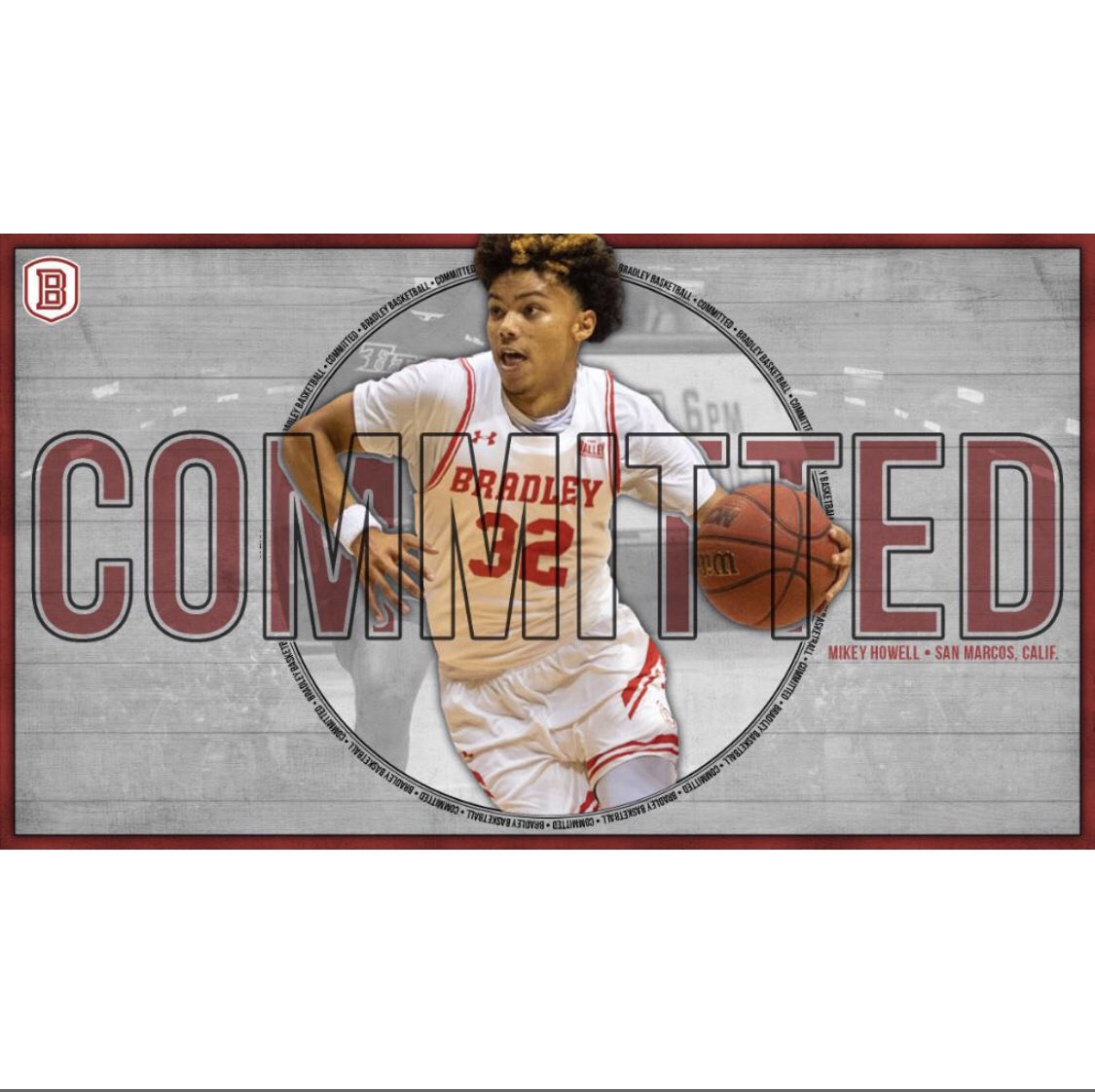 MikeyHowell23's tweet photo. Words can’t express how blessed and grateful I am. I want to thank God, family, friends and the coaches that believed in me. After graduating this Spring from UCSD, I am excited to announce that I will be pursing my MBA and basketball career at Bradley University!💯 @bradleyumbb https://t.co/k7F2Y3gB7W