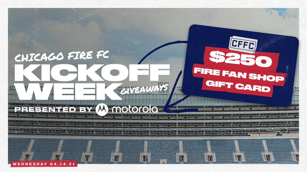Giveaways on giveaways this week.

Retweet for a chance to win a $250 Fire Fan Shop gift card!