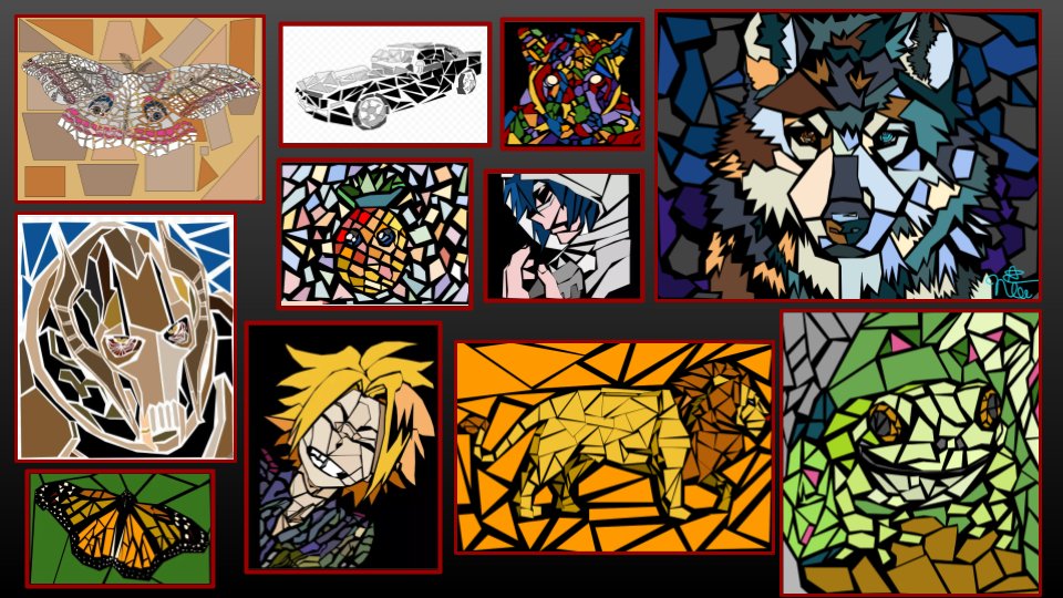 iTOVAR9's tweet photo. Rattler artists CREATING digital mosaics using Google Drawings. 
@jguerra_EMMS
 
@Team_EMMS
 
@CISD_Fine_Arts https://t.co/RGHomy71fo
